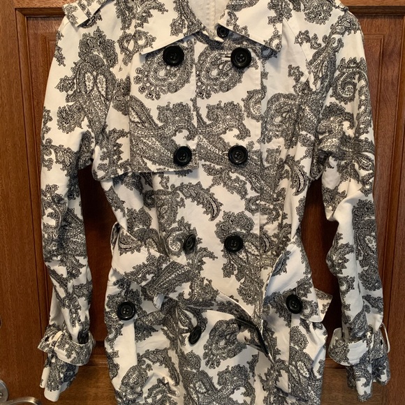 Double breasted mid-length jacket - Picture 2 of 7